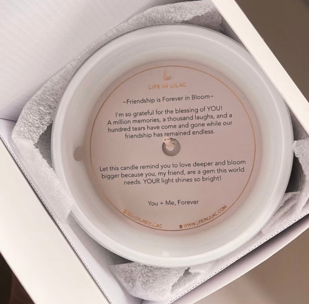 Forever In Bloom Candle