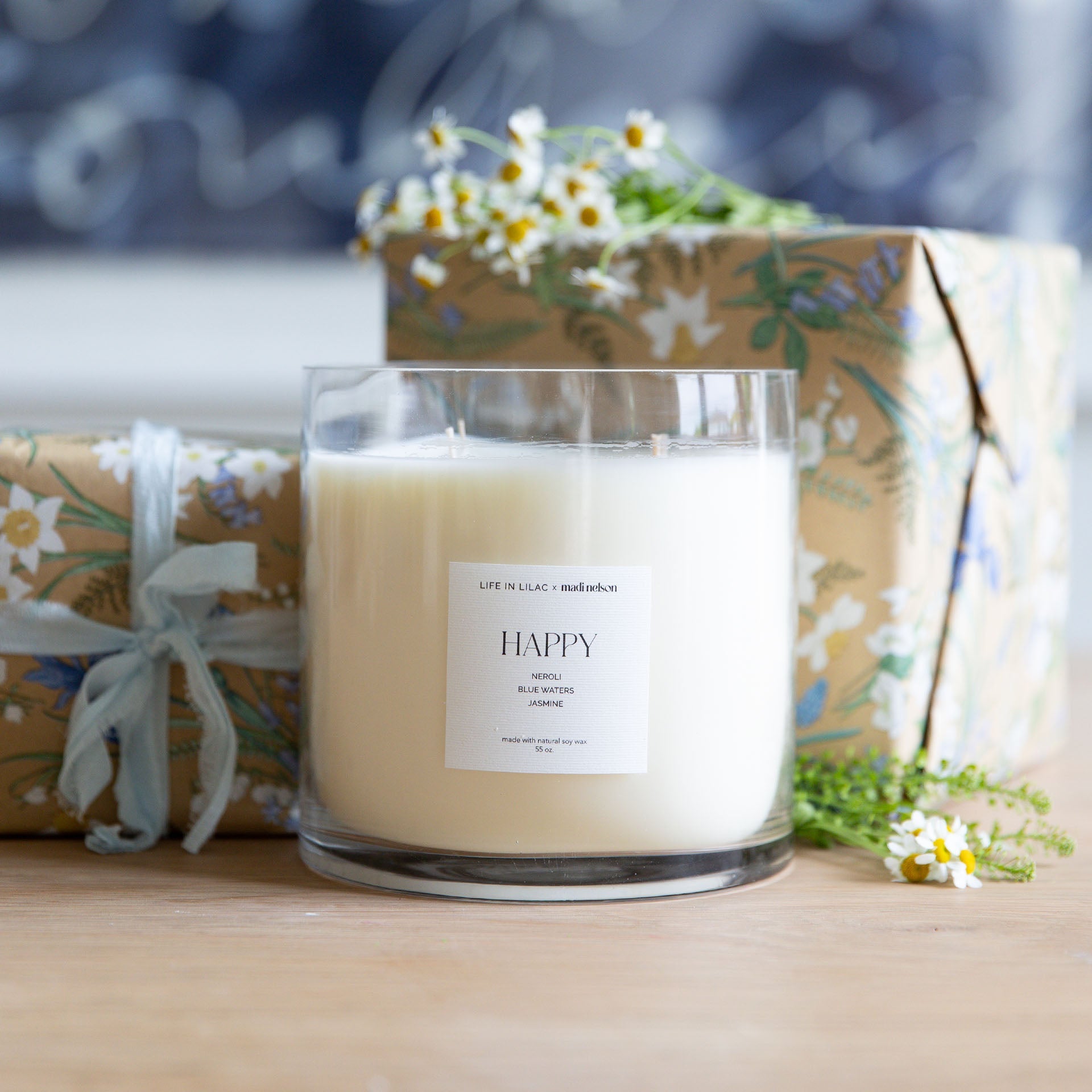 Grand 55 oz Madi Nelson Happy Candle