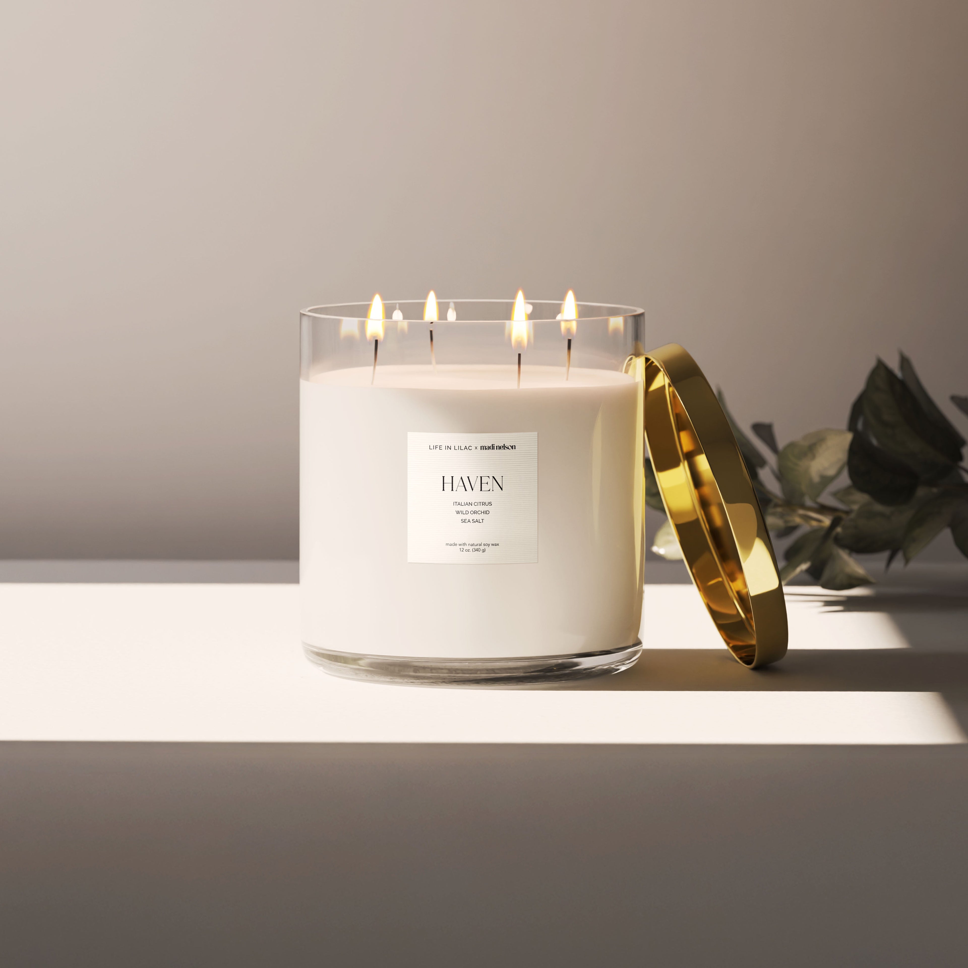 Grand 55 oz Madi Nelson Haven Candle