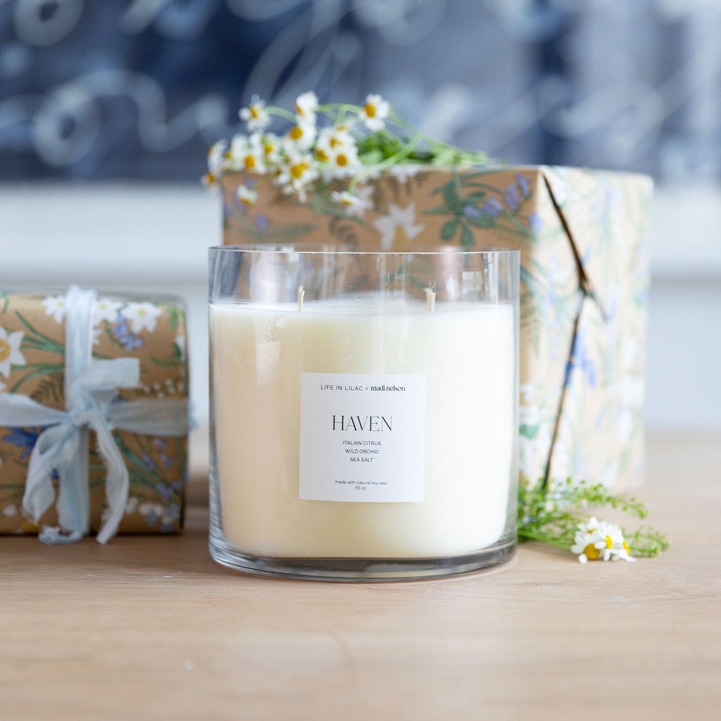 Grand 55 oz Madi Nelson Haven Candle