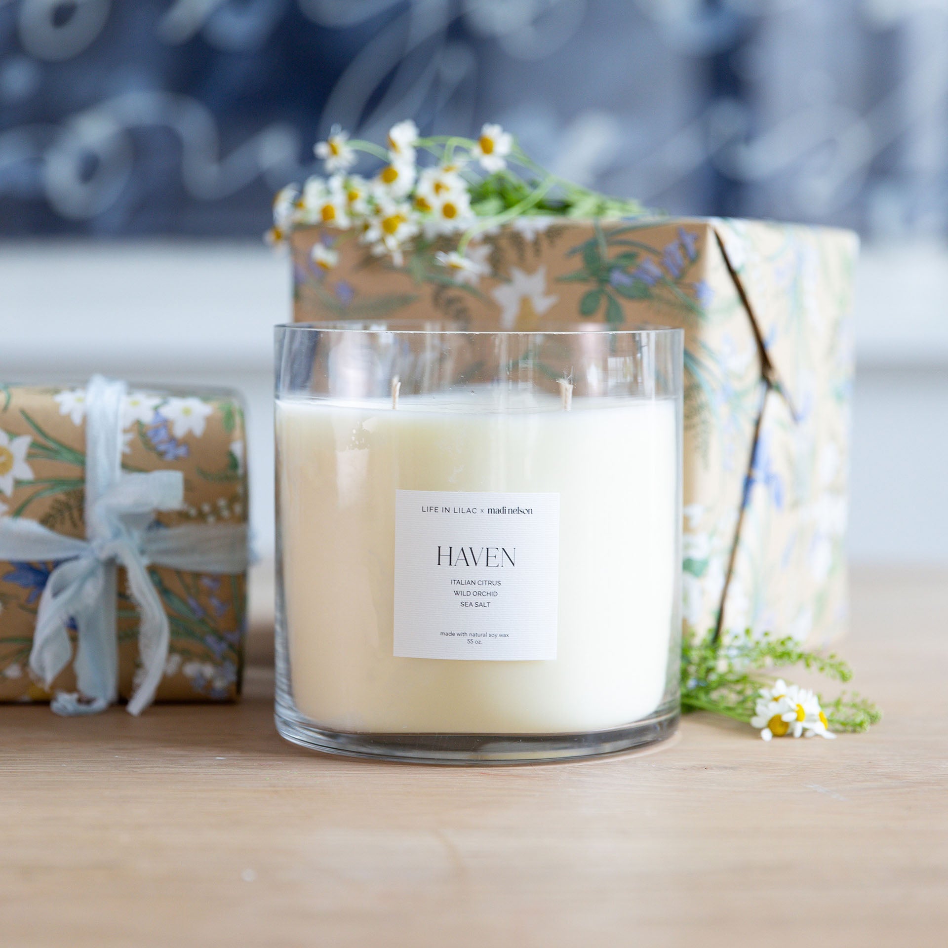 Grand 55 oz Madi Nelson Haven Candle