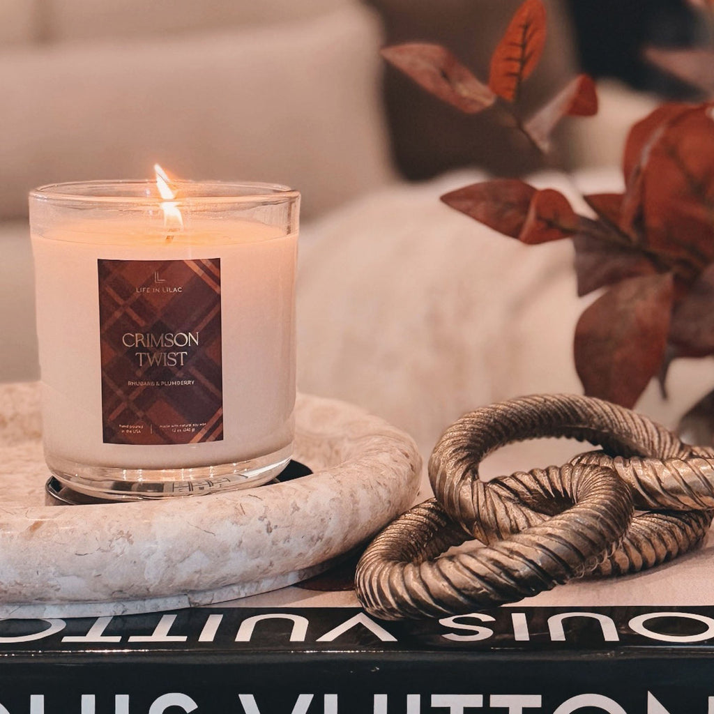 Crimson Twist Candle