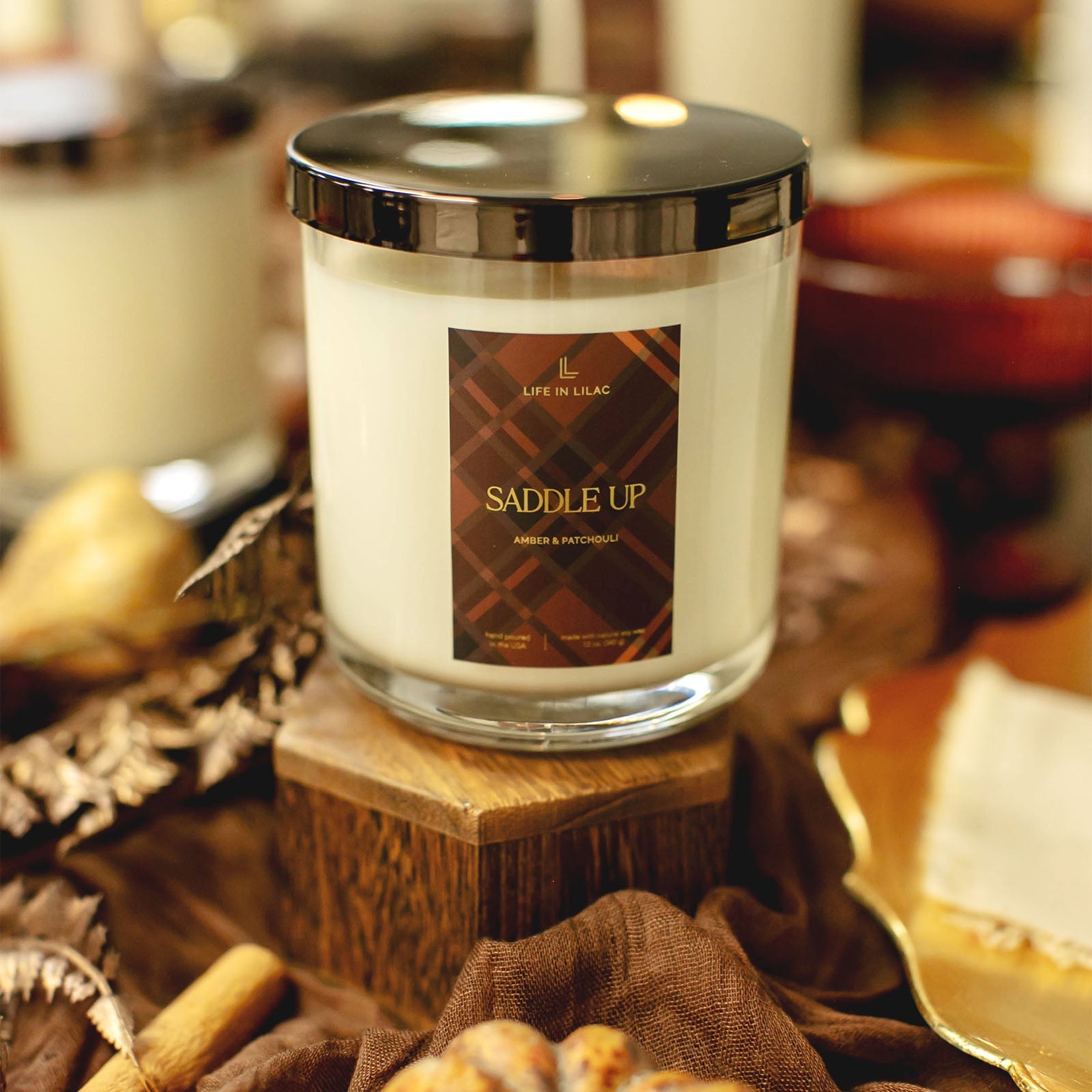 Saddle Up Candle
