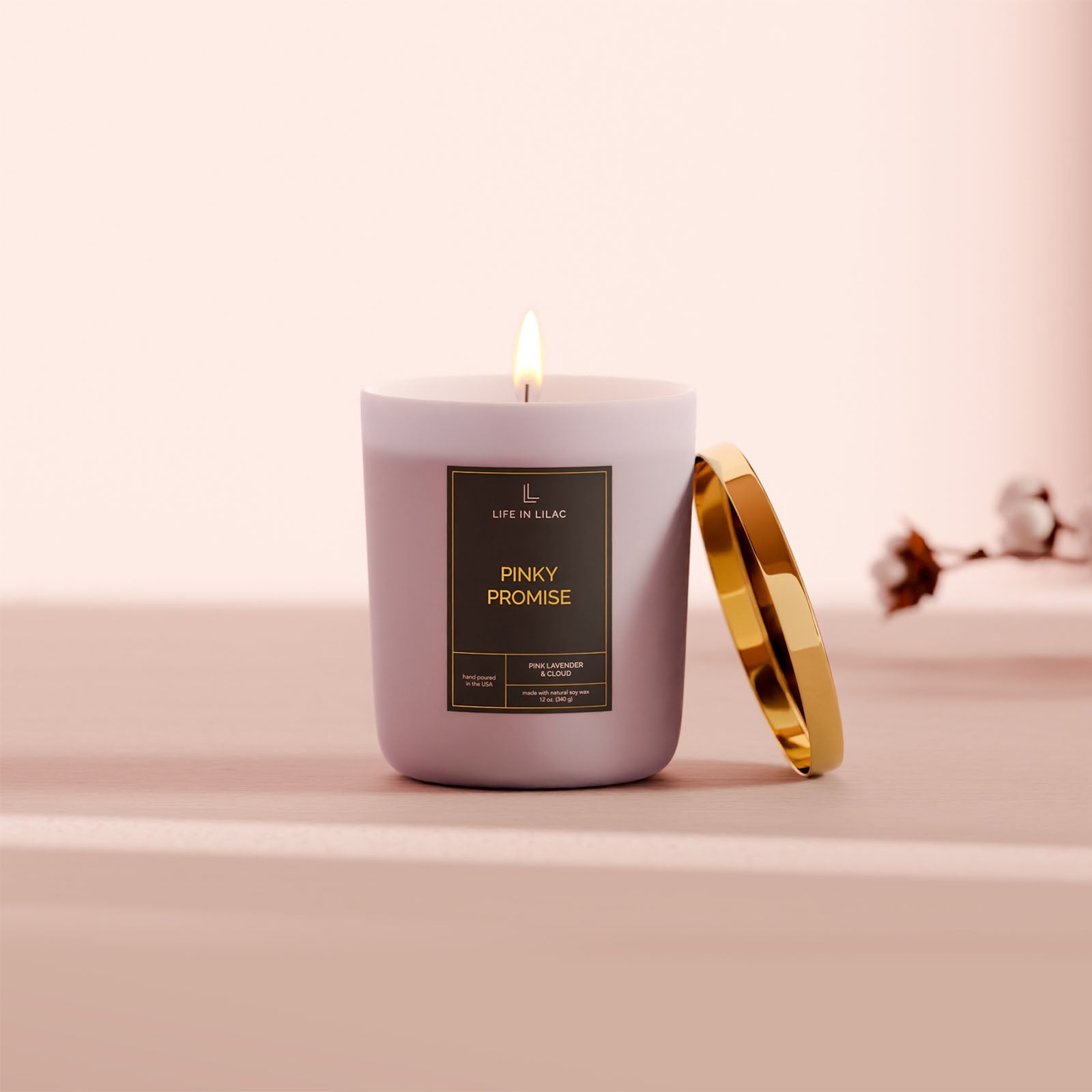 Pinky Promise Candle