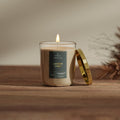 Living In Yellow Lakeside Cabin Candle