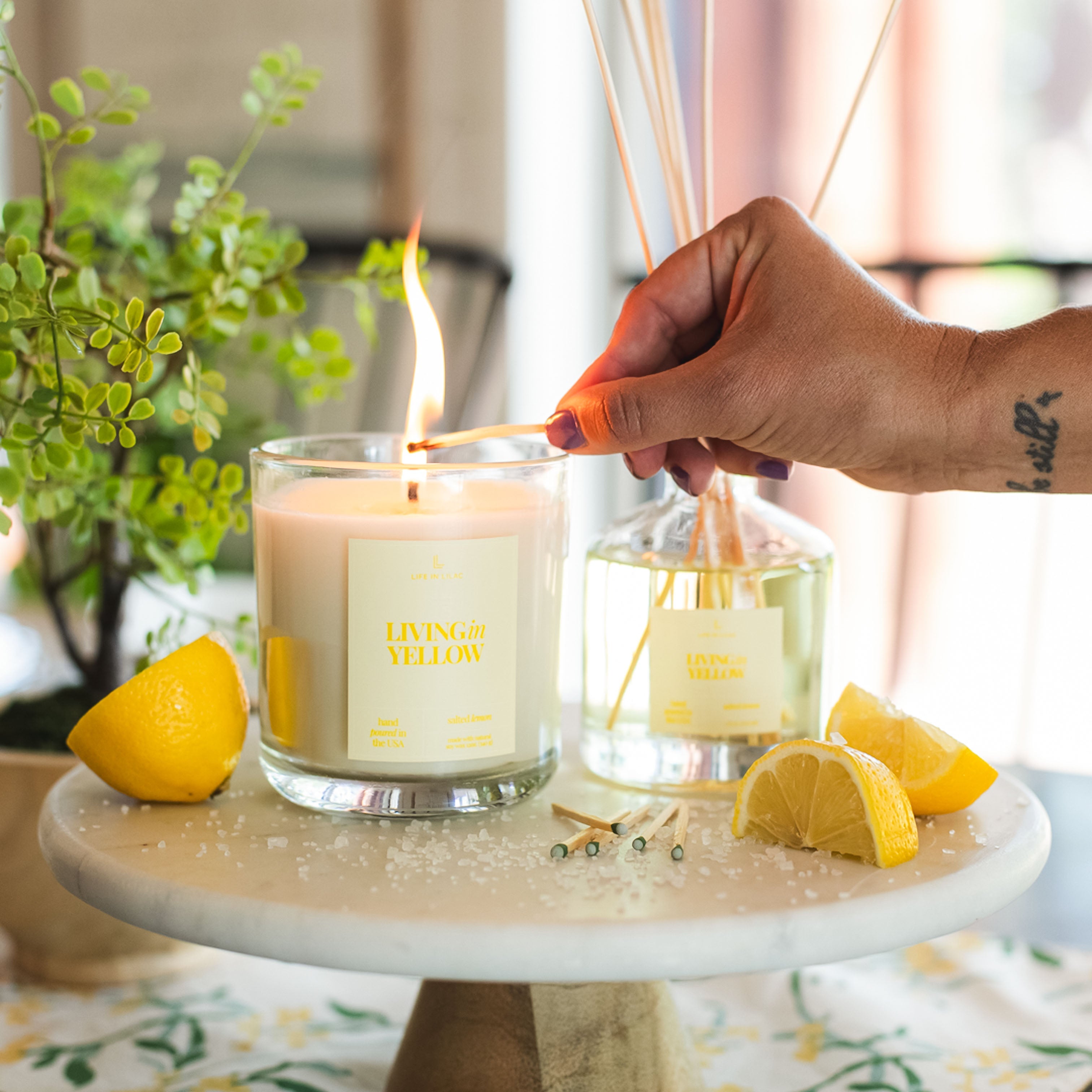 Living in Yellow Candle