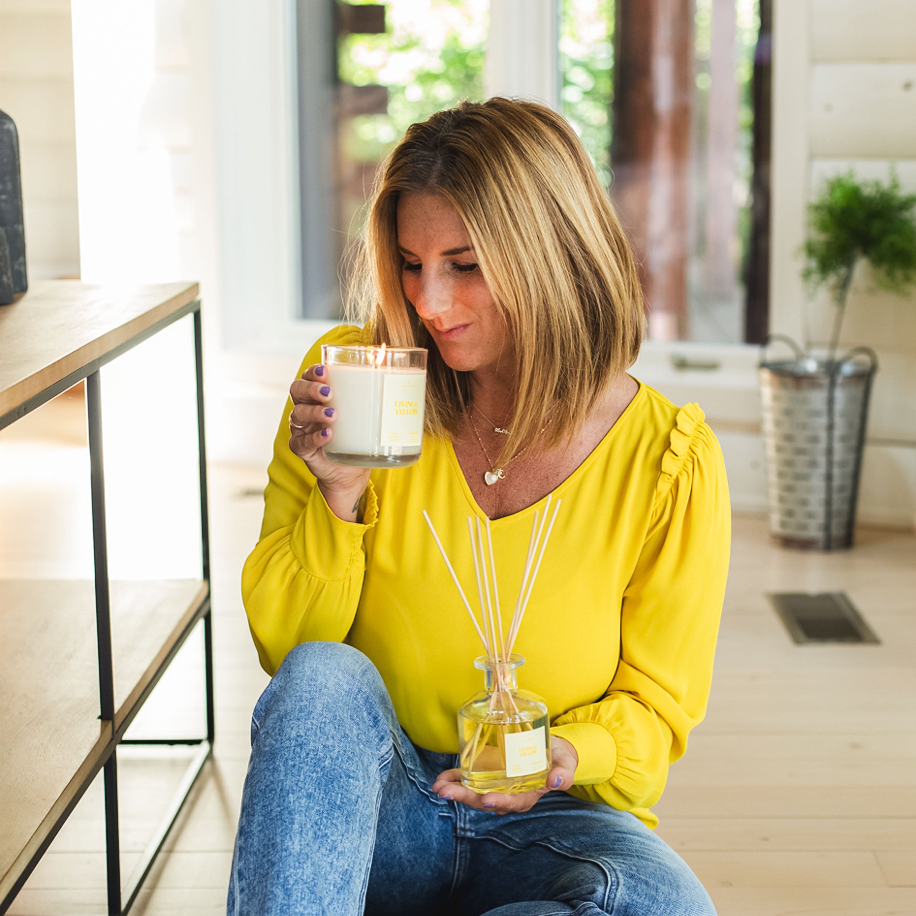 Living in Yellow Candle