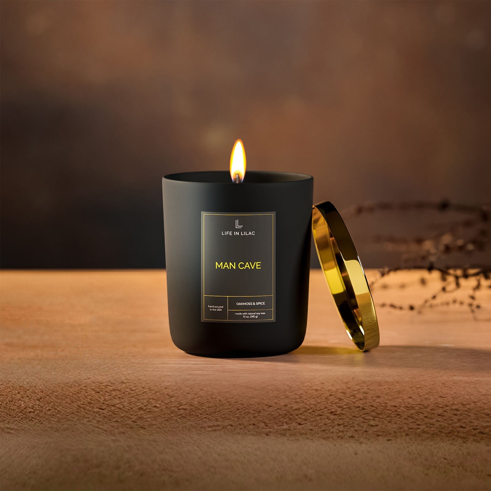 Man Cave Candle